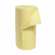 Rouleaux feuilles absorbantes 2 couches jaune liquides corrosifs