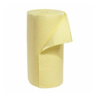 Rouleaux feuilles absorbantes 3 couches jaune liquides corrosifs