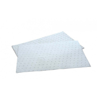 100 Feuilles absorbantes 50x40 - Blanc- pour huiles et hydrocarbures 100 Feuilles absorbantes 50x40 - Blanc- pour huiles et hydrocarbures