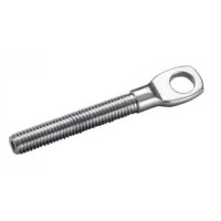 Embout fileté à œil inox A4 pas à gauche - Raccords qualité