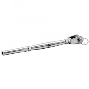 Ridoir chape fixe soudée inox A4 - petit modèle acier