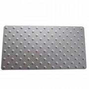 Dalles podo tactile à coller ou visser aluminium anodisé, Corten ou inox Meiser TOLPLOT CLASSIQUE ER