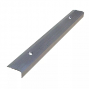 Nez de marche à visser contrasté Meiser LICORNE aluminium anodisé ERP, PMR