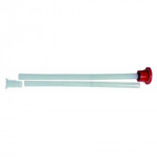 Canne d'aspiration 56 x 4 avec raccord type SEC