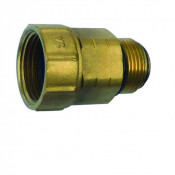 Raccord tournant laiton M 3/4"-F 1"