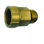 Raccord tournant laiton M 3/4"-F 1"
