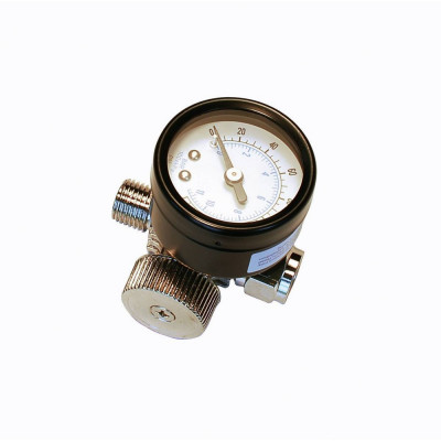 Régulateur air en ligne MF 1/4 avec manomètre - qualité pro - Cedrey