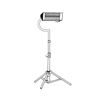 Lampe halogène de rechange Lampe halogène de rechange