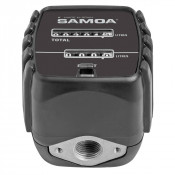Compteur mécanique en ligne C30 – 1/2" – Litres et Gallons – Roue ovale – Samoa