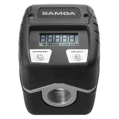 Compteur numérique en ligne – 3/4" et 1" – 80/82 l/min – Aluminium – Samoa