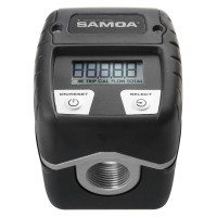 Compteur numérique en ligne – 3/4" et 1" – 80/82 l/min – Aluminium – Samoa