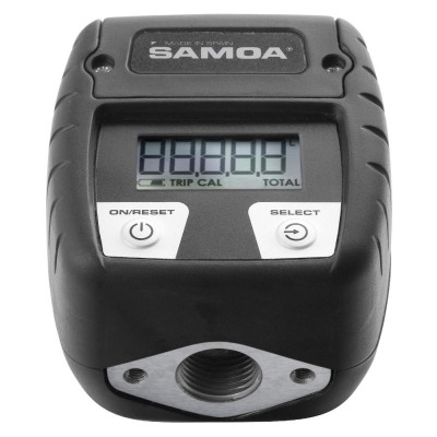 Compteur numérique en ligne C30 – 1/2" – Aluminium / PP / Inox – Samoa