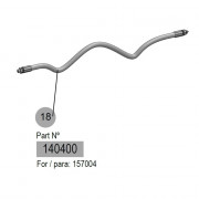 Flexible graissage double armature acier – 4 000 mm – 415 bar – Sans raccord – Samoa