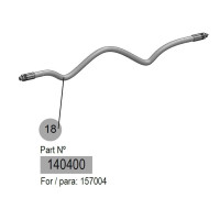 Flexible graissage double armature acier – 4 000 mm – 415 bar – Sans raccord – Samoa