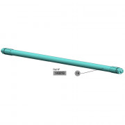 Flexible graissage double armature acier – 500 mm – 415 bar – Sans raccord – Samoa