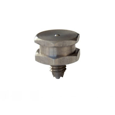 Graisseur hydraulique inox 303 - Tête plate 6 pans