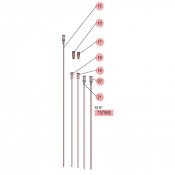 Jeu de 5 sondes et 2 adaptateurs – Vidangeur huile usagée – Samoa