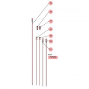 Jeu de 5 sondes et 2 adaptateurs – Vidangeur huile usagée – Samoa