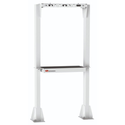 Portique 3 enrouleurs RM-12 – Avec égouttoir – 1 200 × 400 × 2 220 mm – Samoa
