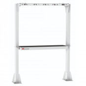 Portique 5 enrouleurs RM-12 – Avec égouttoir – 1 750 × 400 × 2 220 mm – Samoa