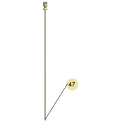 Sonde rigide cuivre vidangeur – Ø 5 × 4 mm – Longueur 700 mm – Samoa