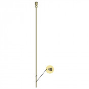 Sonde rigide cuivre vidangeur – Ø 6 × 5 mm – Longueur 700 mm – Samoa