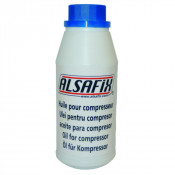 Accessoire pneumatique air comprimé Huile pour compresseur électr. - Alsafix