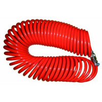 Accessoire pneumatique air comprimé Tuyau spirale 10m avec raccord - Alsafix Accessoire pneumatique air comprimé Tuyau spirale 10m avec raccord - Alsafix