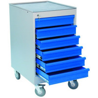 Caisson libre avec serrure centrale 5 ou 6 tiroirs + accessoires Caisson libre avec serrure centrale 5 ou 6 tiroirs + accessoires