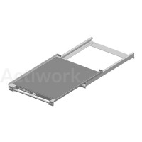 Fond Tôlé pour Tiroir à Palettes 800 x 1200 mm – Stockage Vrac – Actiwork