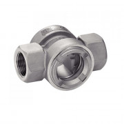 Contrôleur de circulation femelle femelle inox 316 - Raccords