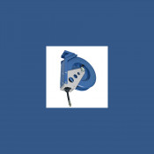 Enrouleur ouvert, pour montage suspendu