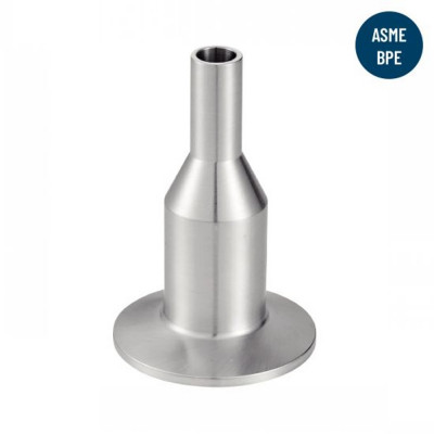5 mm Réduction Concentrique Inox - Entrée Clamp, Sortie Souder