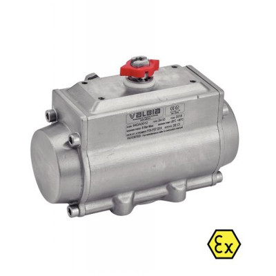 Vérin pneumatique inox 1/4 de tour - Fiabilité et précision