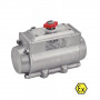 Vérin pneumatique inox 1/4 de tour - Fiabilité et précision