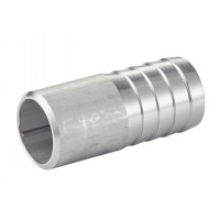 Adaptateur cylindrique lisse cannelé inox 316L pour raccordements Adaptateur cylindrique lisse cannelé inox 316L pour raccordements