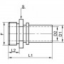 Raccord Fileté Mâle Gaz Cylindrique Inox 316 - Haute Qualité