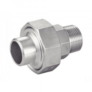 Raccords union mâle gaz conique inox 316 - qualité supérieure
