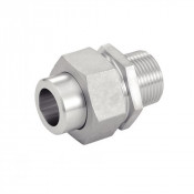 Raccords union mâle gaz conique inox 316L - Qualité assurée