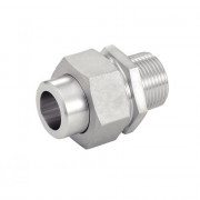 Raccords union mâle gaz conique inox 316L - Qualité assurée