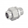 Raccords union mâle gaz conique inox 316L - Qualité assurée