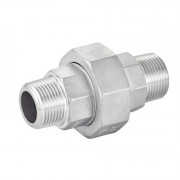 Raccords union mâle mâle inox 316 - Gaz conique moulé