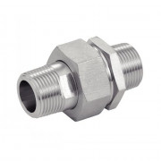 Raccords union mâle mâle NPT inox 316L - Étanchéité gaz