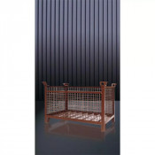 Panier de Stockage Grillagé 1500 kg – Gerbable et Robuste – Version Peinte ou Galvanisée