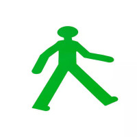 Silhouette Bonhomme adhésif de marquage 735 x 478 mm Silhouette Bonhomme adhésif de marquage 735 x 478 mm
