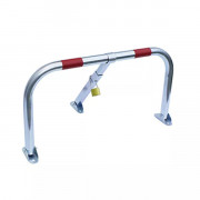 Barrière de parking tube acier avec cadenas