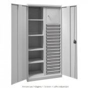 Armoire d'atelier multi-tiroirs
