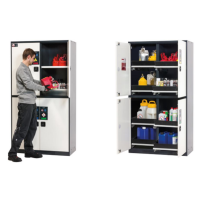 Armoire phytosanitaire avec compartiments Armoire phytosanitaire avec compartiments
