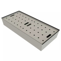 Bac de rétention 66 litres INOX pour armoire PROline 12/20 F90 2 portes Bac de rétention 66 litres INOX pour armoire PROline 12/20 F90 2 portes