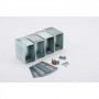 Kit pieds pour empilage des armoires anti-feu batteries